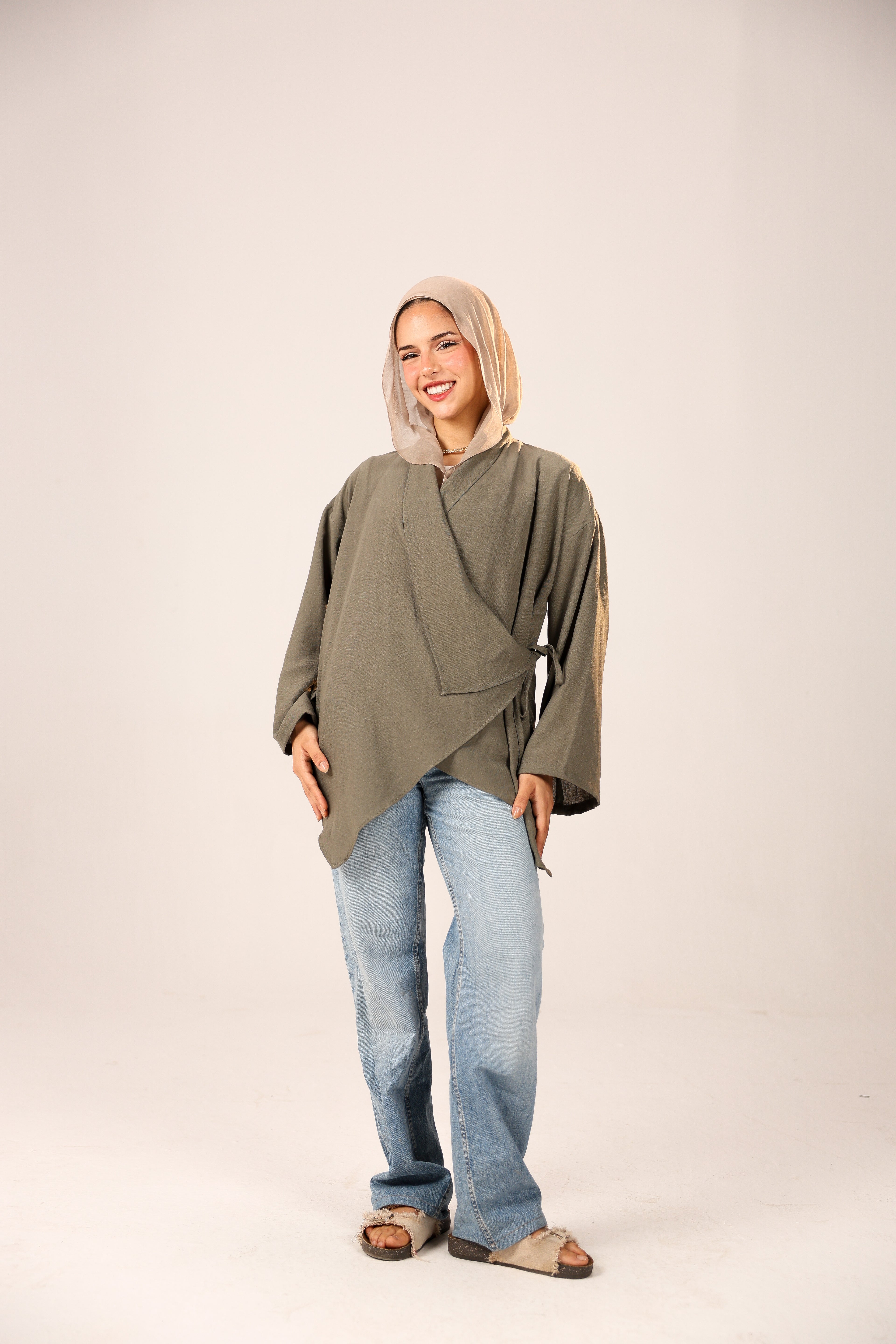 Grace linen blouse