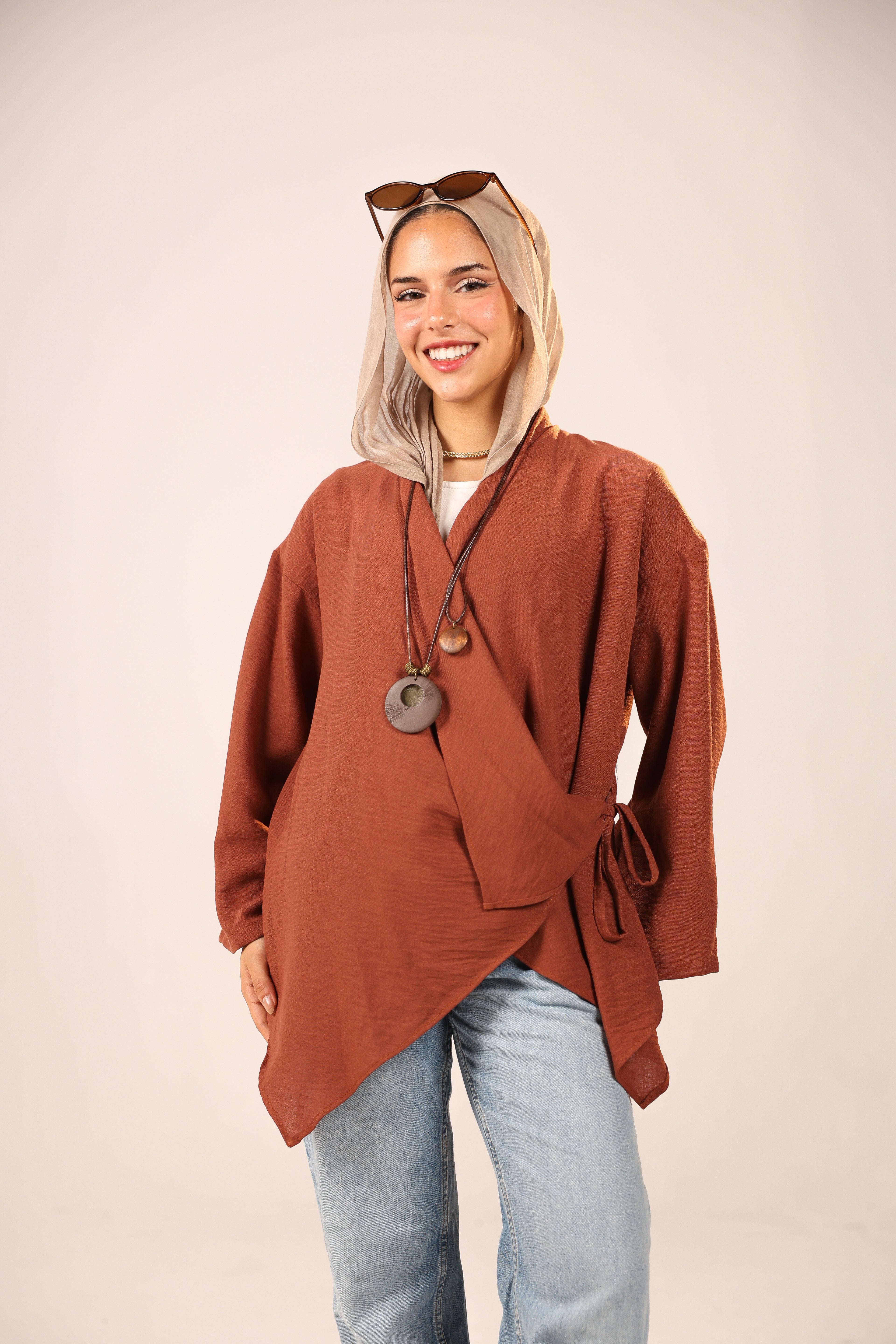 Grace linen blouse