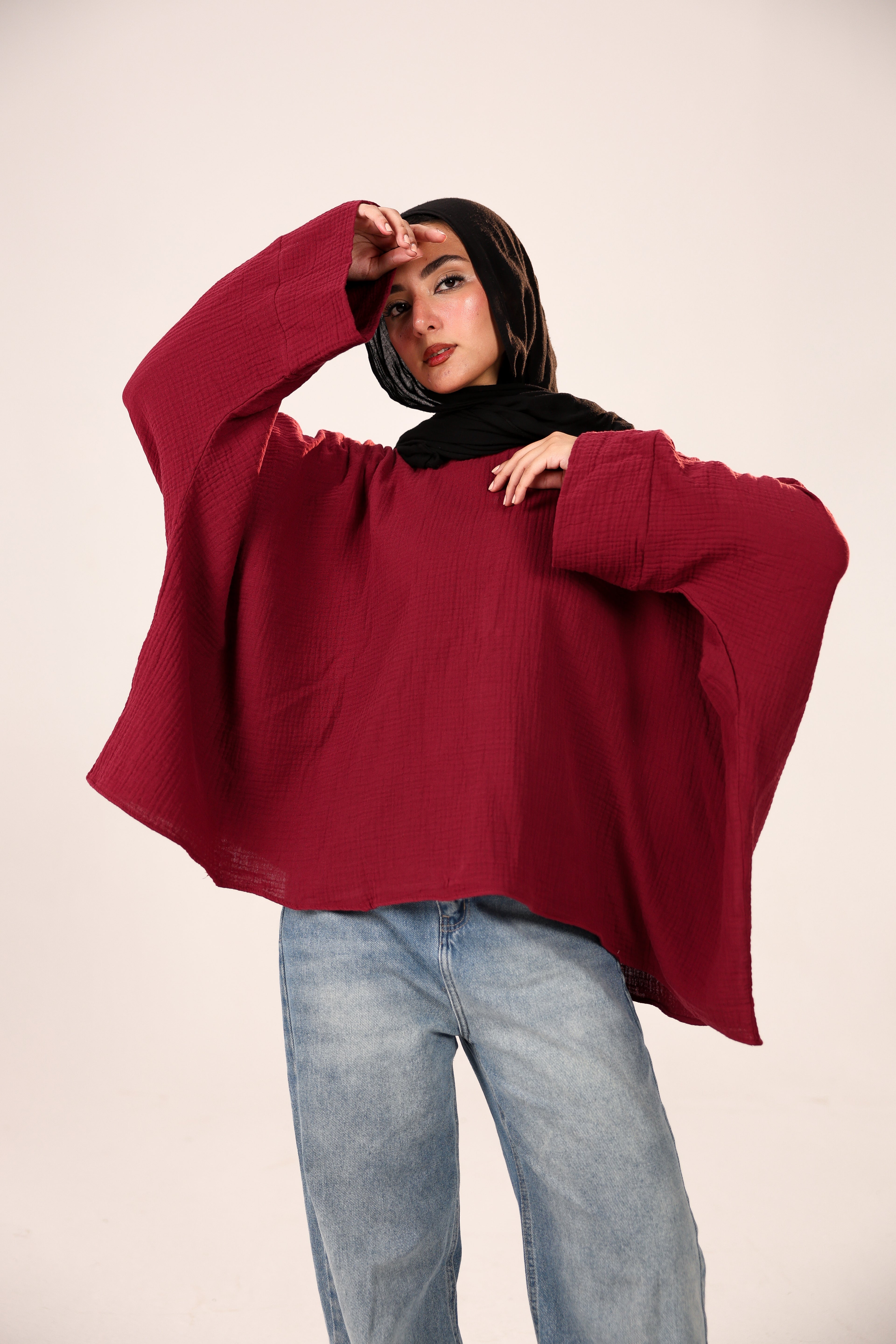 Crinkle blouse