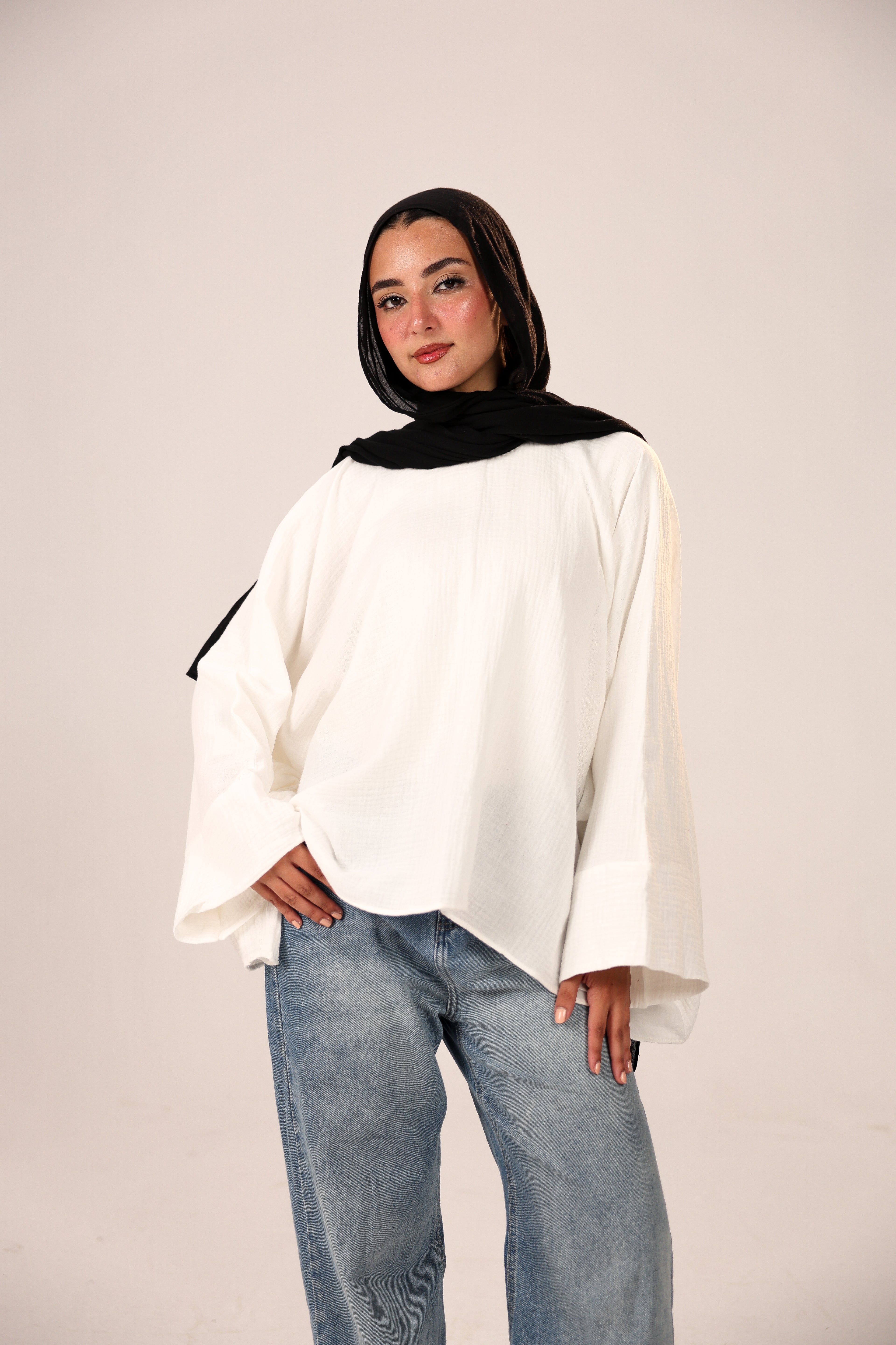 Crinkle blouse