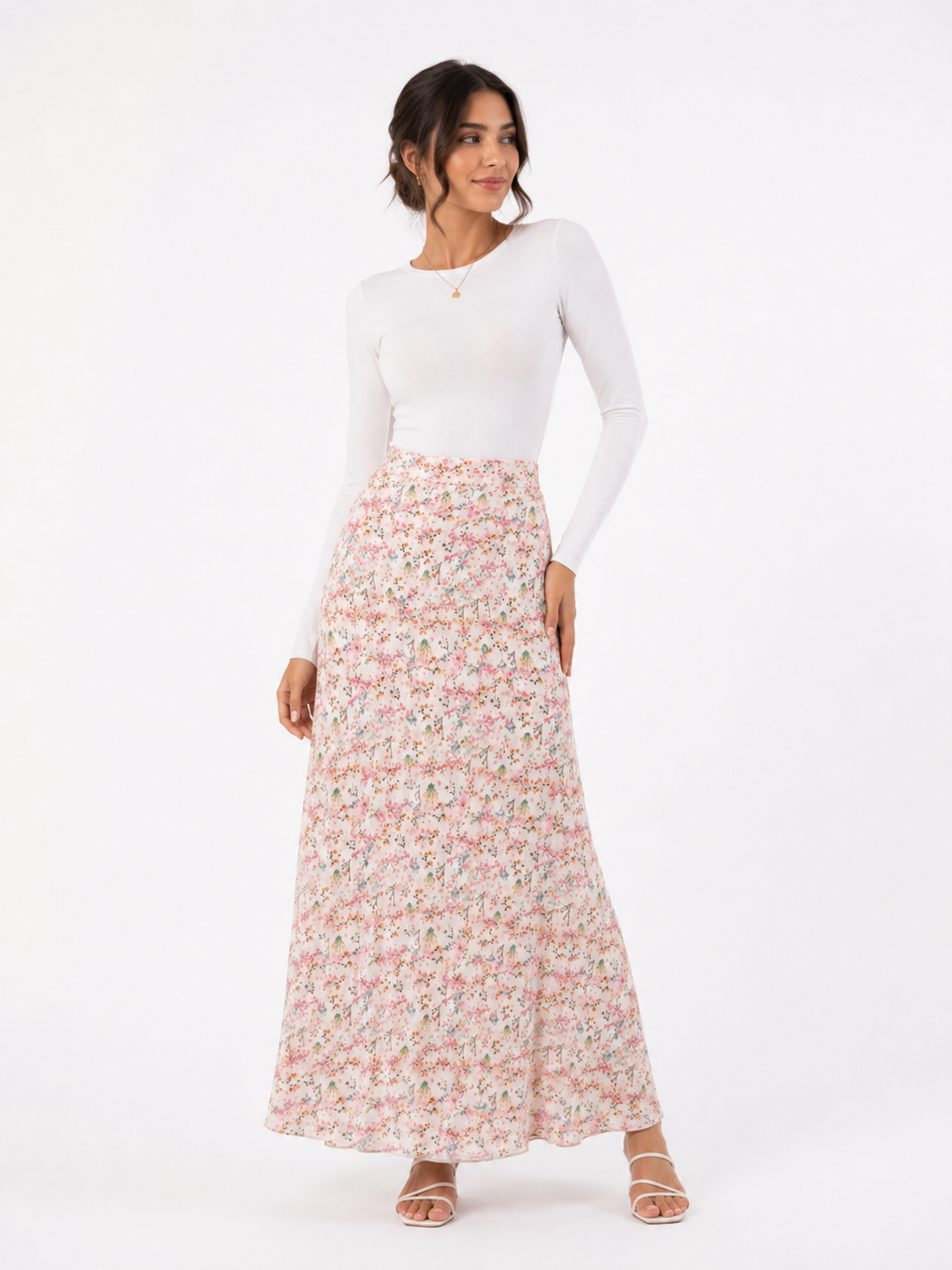 Crinkle skirt