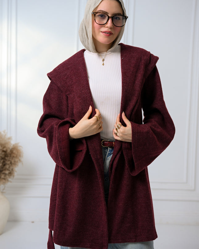 Burgundy Classic Warmth Cardigan