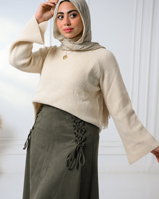 Cream Gentle Glow  Sweater
