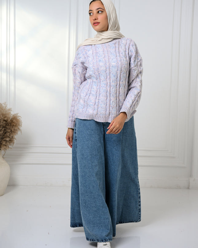 Baby Blue Cloudy Touch Sweater