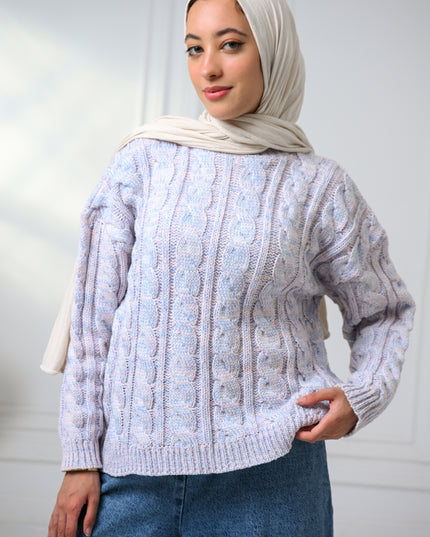 Baby Blue Cloudy Touch Sweater