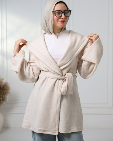Beige Classic Warmth Cardigan