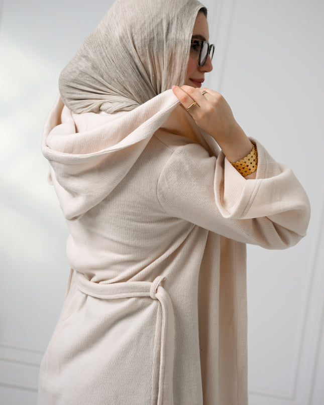 Beige Classic Warmth Cardigan