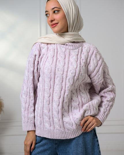 Pink Cloudy Touch Sweater