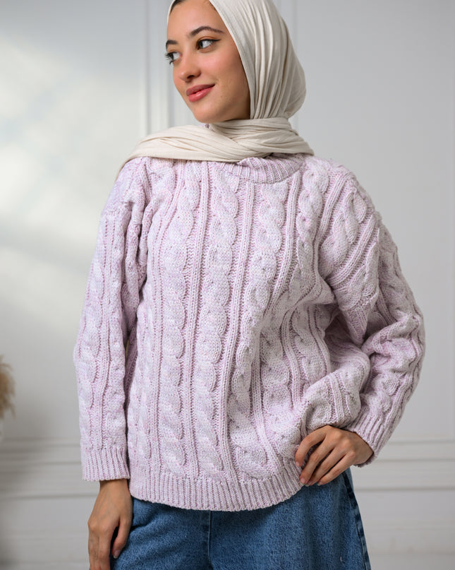 Pink Cloudy Touch Sweater