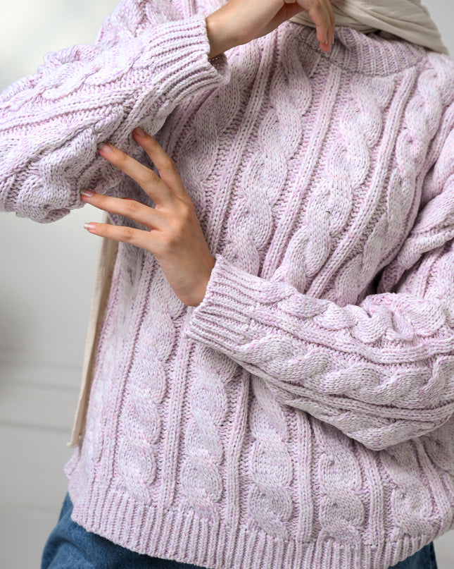 Pink Cloudy Touch Sweater