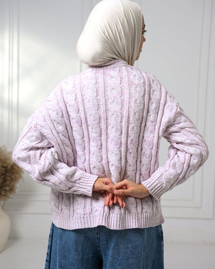 Pink Cloudy Touch Sweater