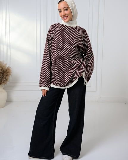 Burgundy Soft Whispers Sweater