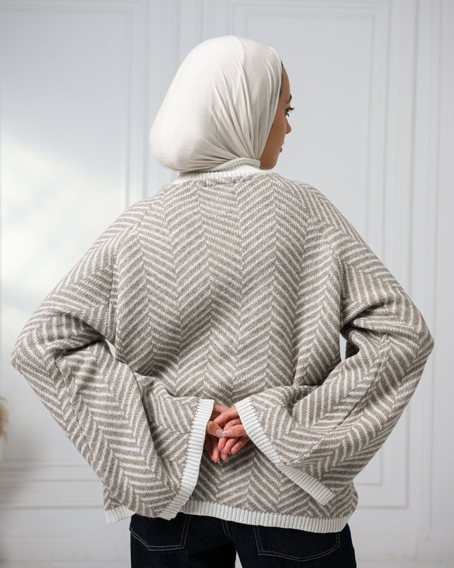 Beige Soft Whispers Sweater