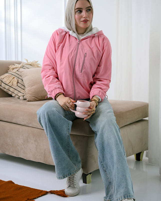 Pink Cozy Trend jacket