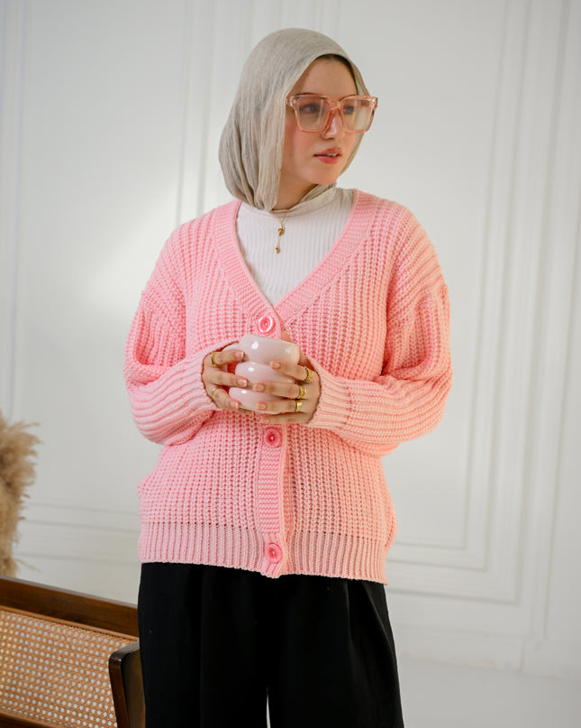 Rose Golden Ease Cardigan