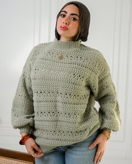 Mint Serene Knit Sweater