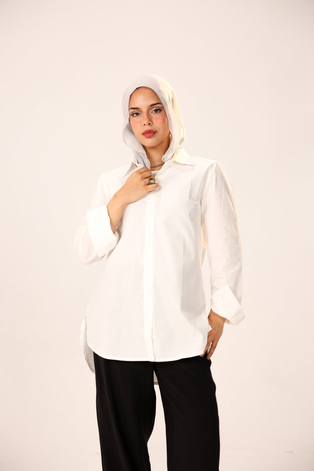 Basic white chemise - ATHWAB