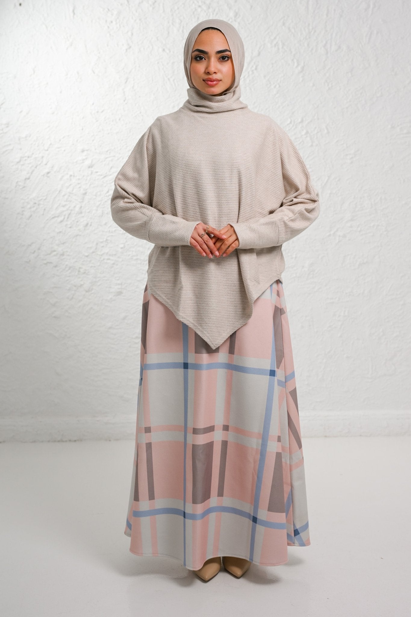Beige Comfort Sweater - ATHWAB