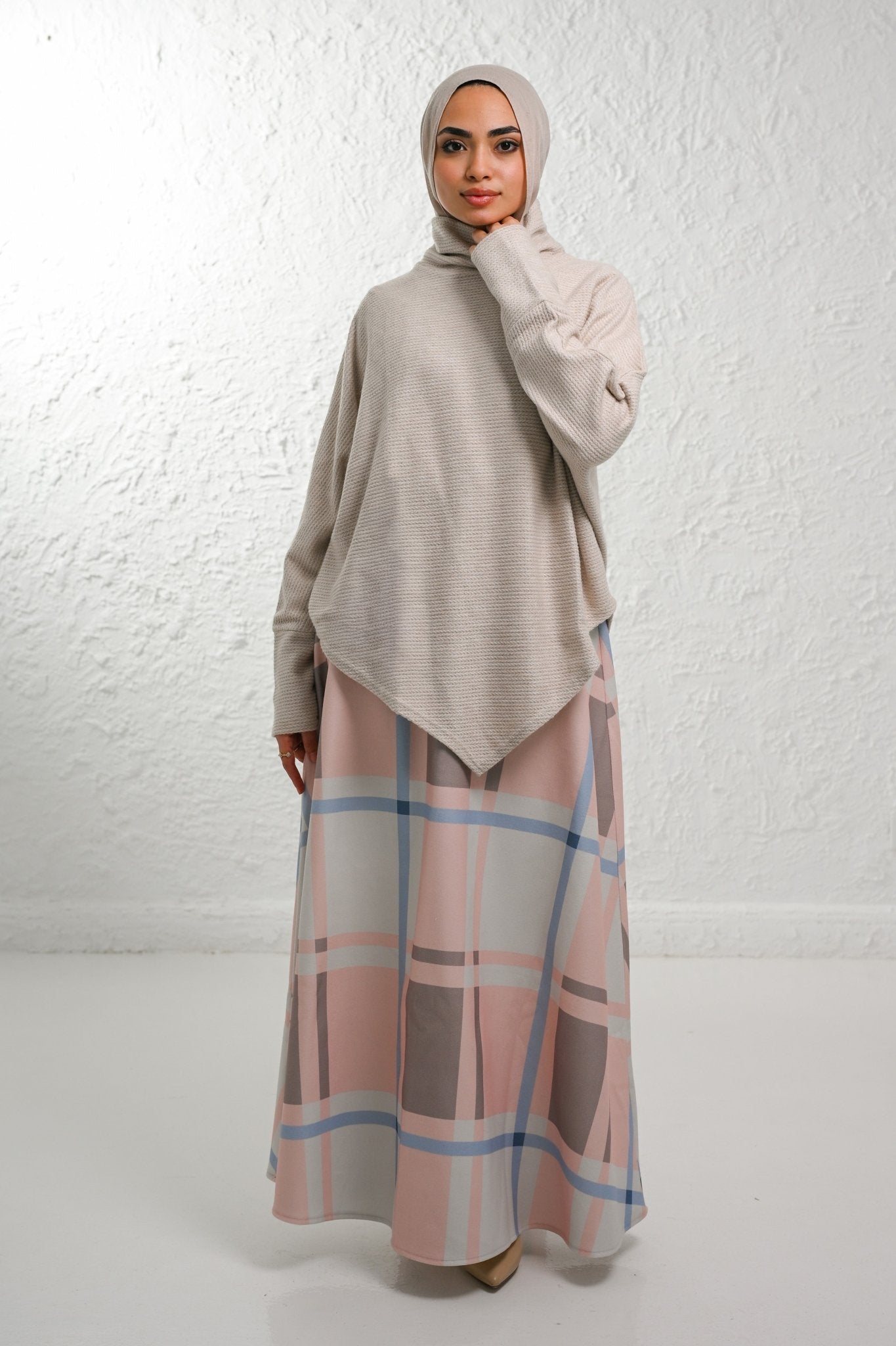 Beige Comfort Sweater - ATHWAB