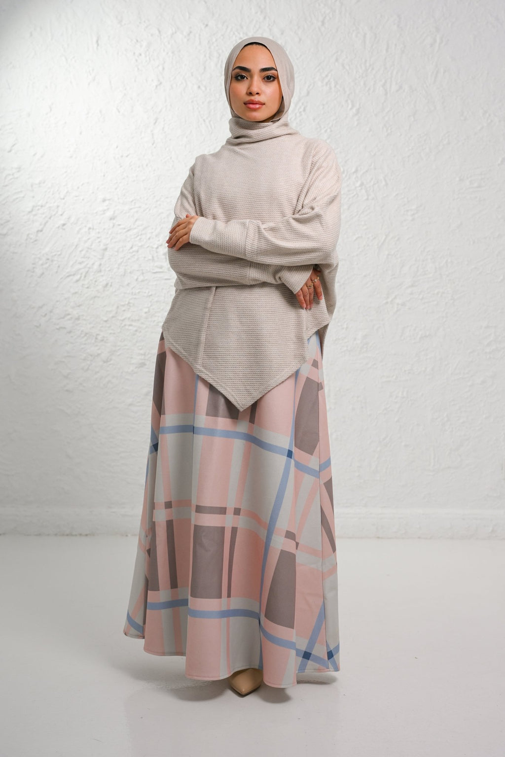 Beige Comfort Sweater - ATHWAB