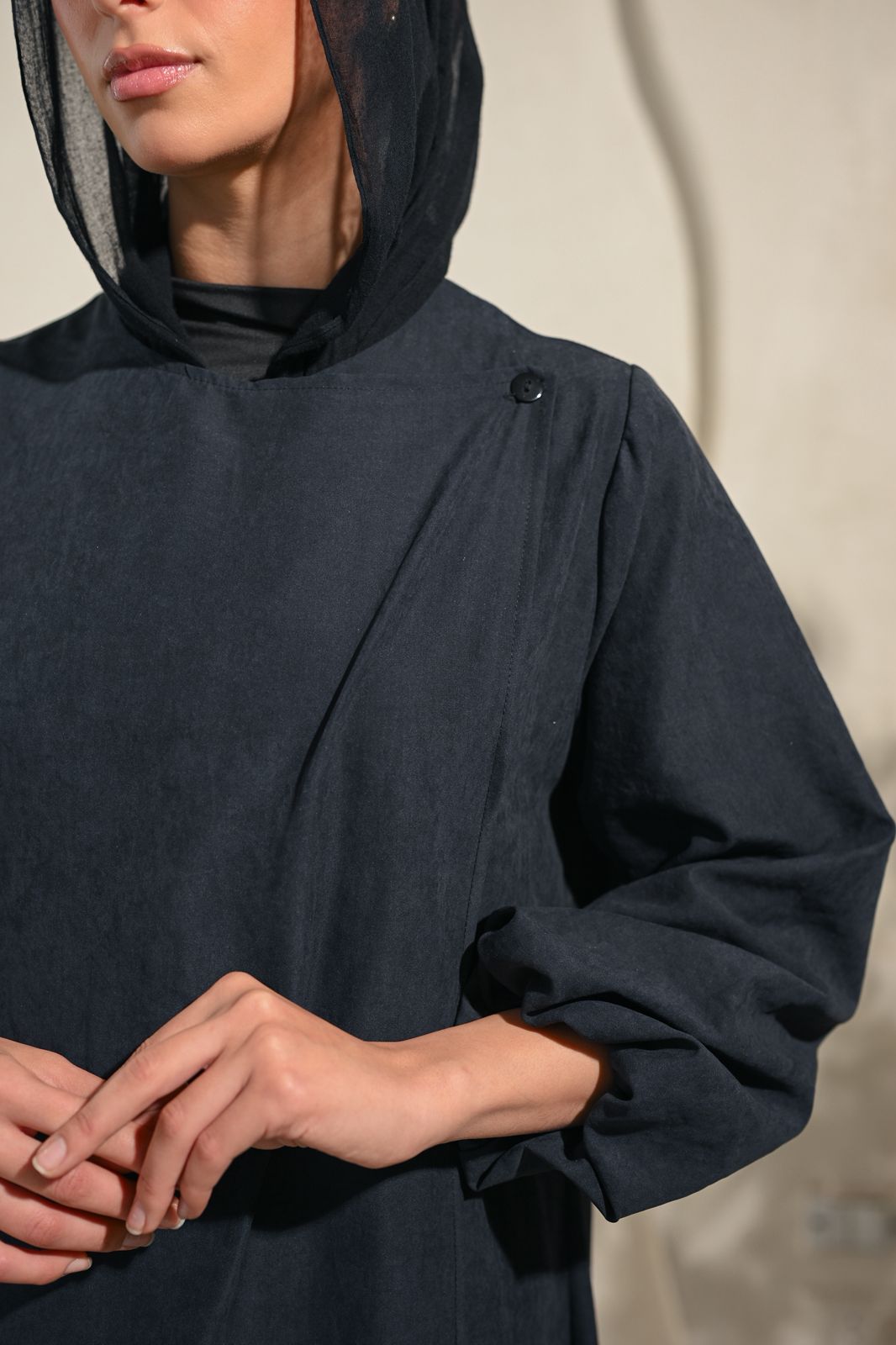 Black Sukoon Abaya - ATHWAB