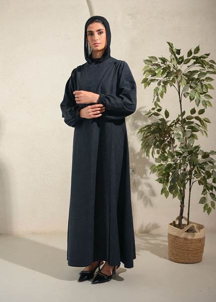 Black Sukoon Abaya - ATHWAB