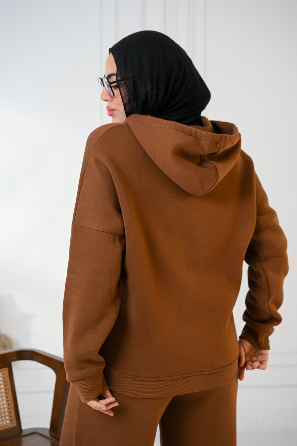 Brown Cozy Flow Set - ATHWAB