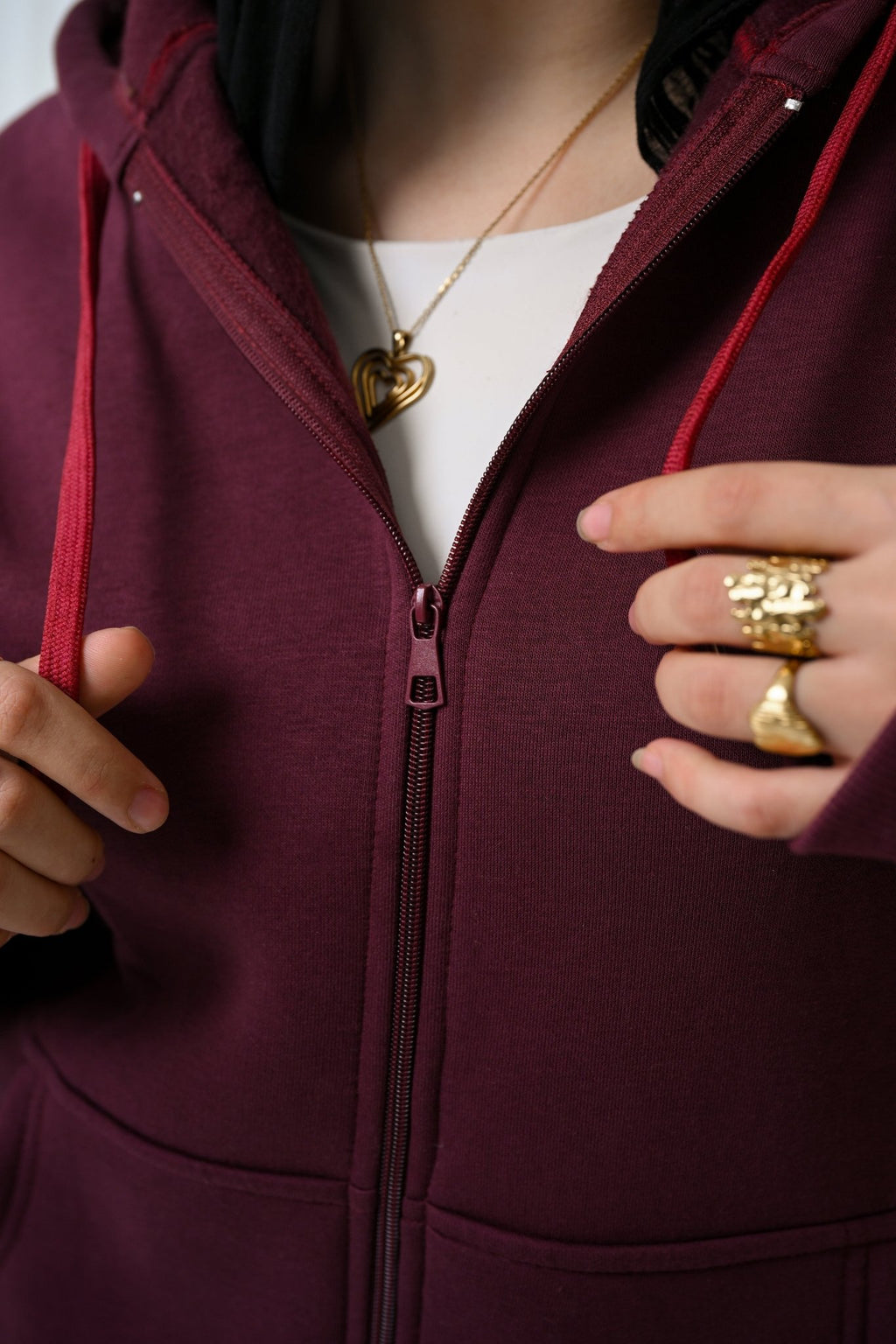 Burgundy Cozy Flow Set - ATHWAB