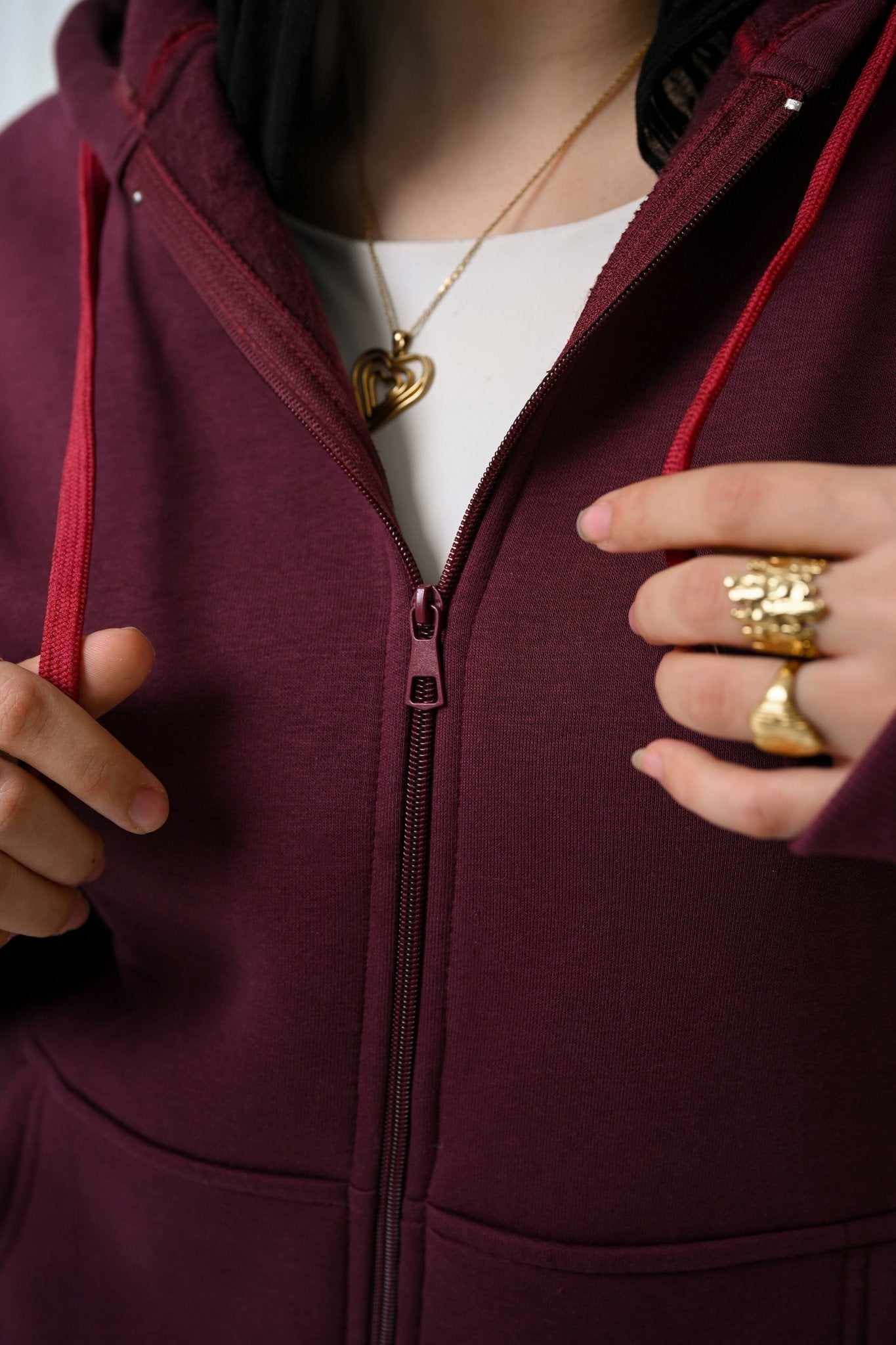 Burgundy Cozy Flow Set - ATHWAB