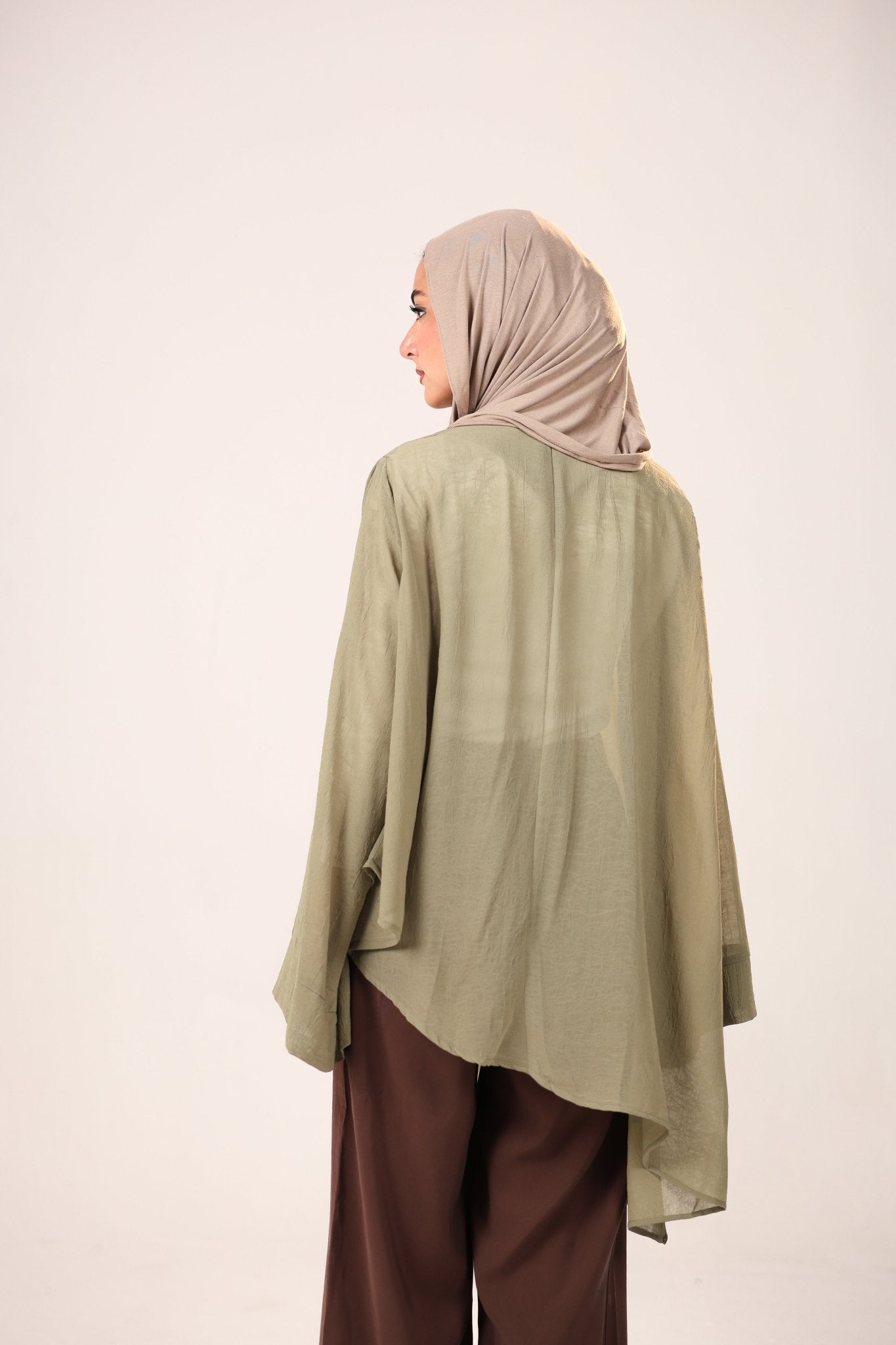 chiffon blouse - ATHWAB