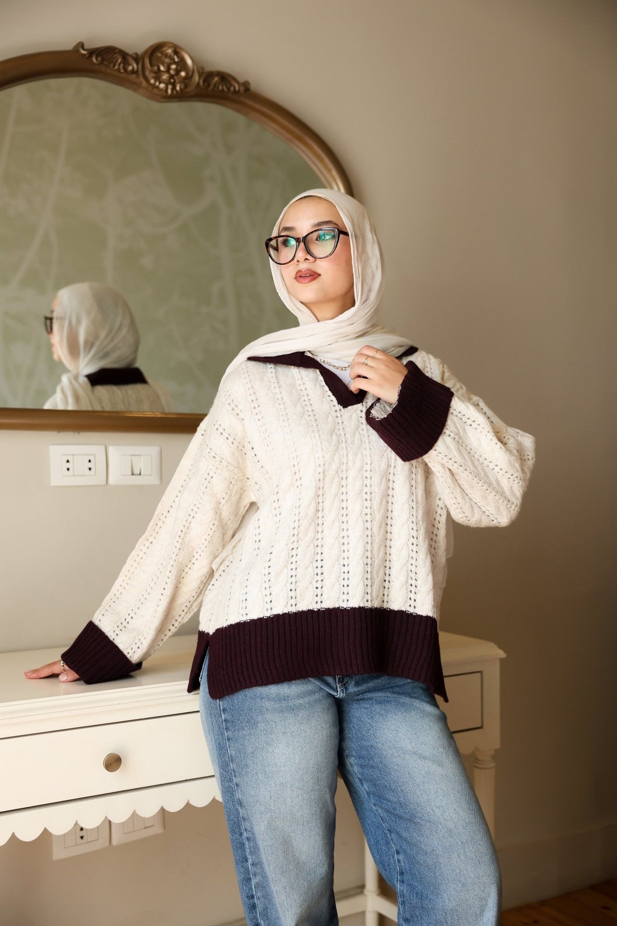 Collared Sweater - ATHWAB