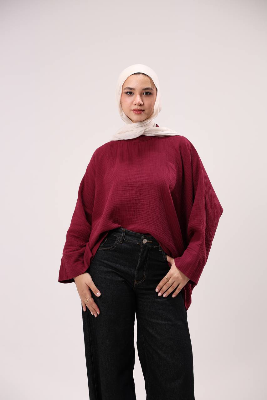 Crinkle blouse - ATHWAB