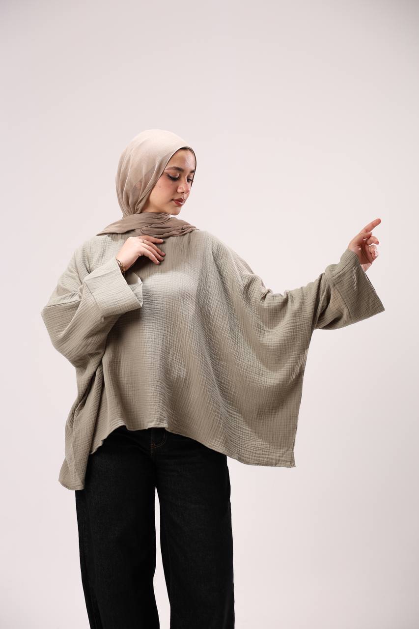Crinkle blouse - ATHWAB