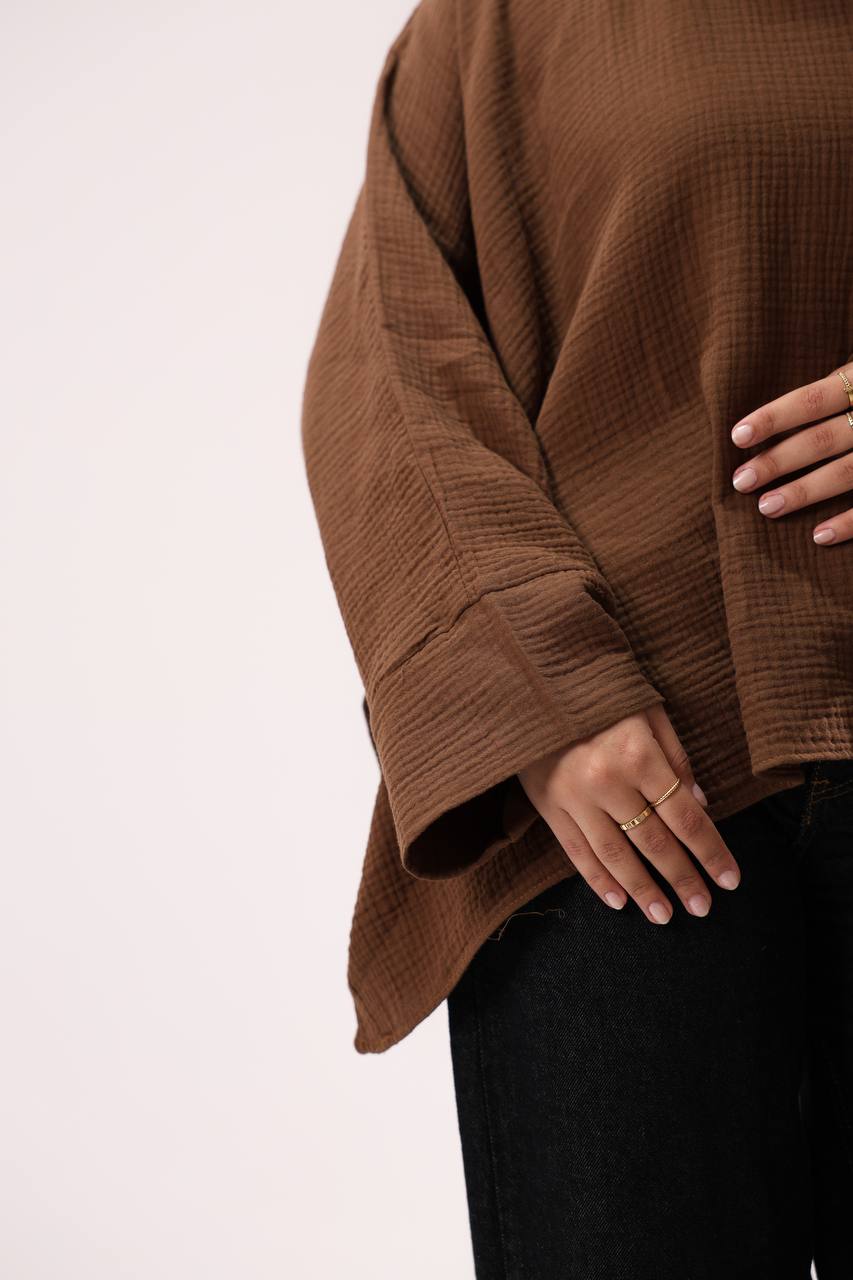 Crinkle blouse - ATHWAB