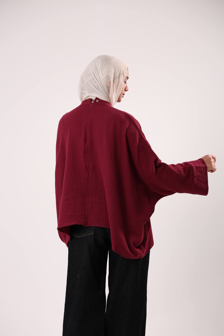 Crinkle blouse - ATHWAB