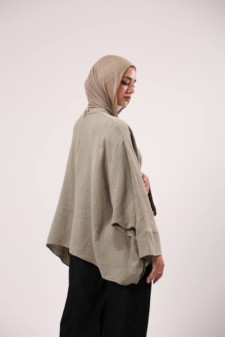 Crinkle blouse - ATHWAB