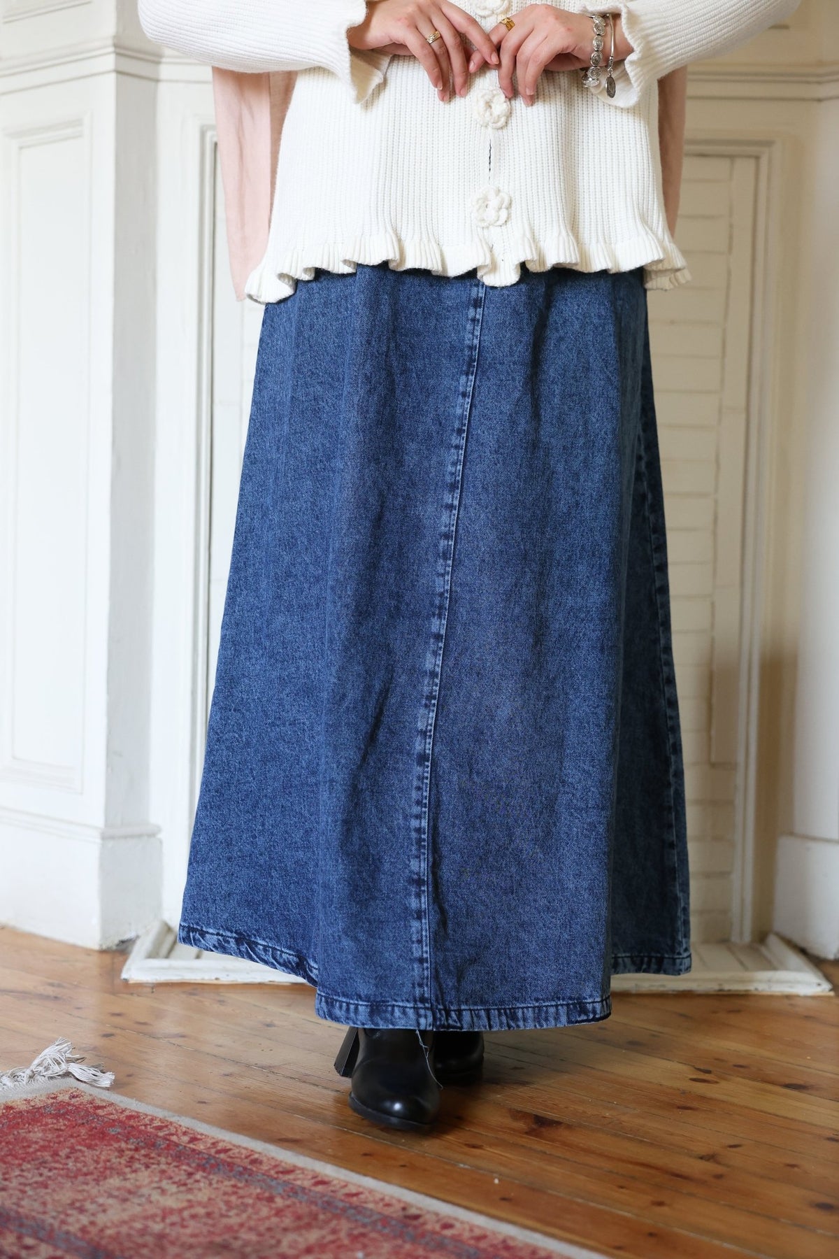 Denim Skirt - ATHWAB