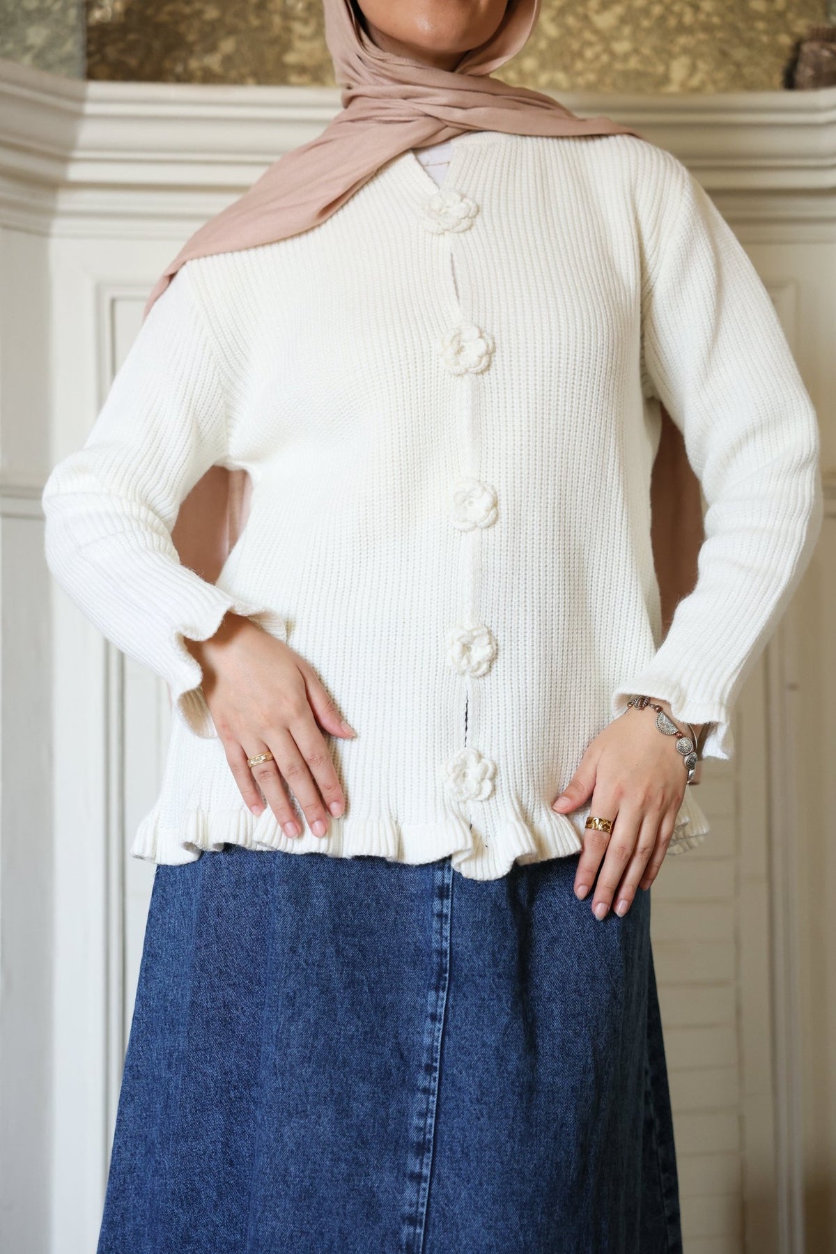 Denim Skirt - ATHWAB