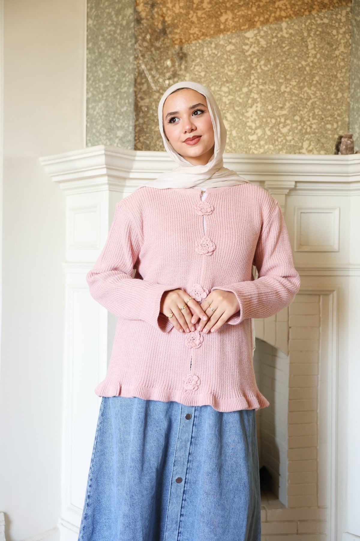 Floral Cardigan - ATHWAB