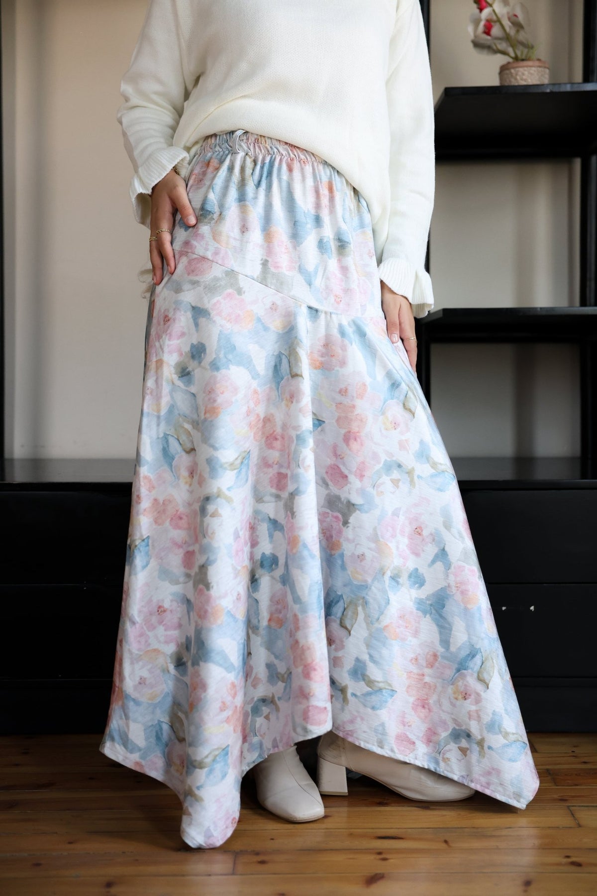 Floral Skirt - ATHWAB