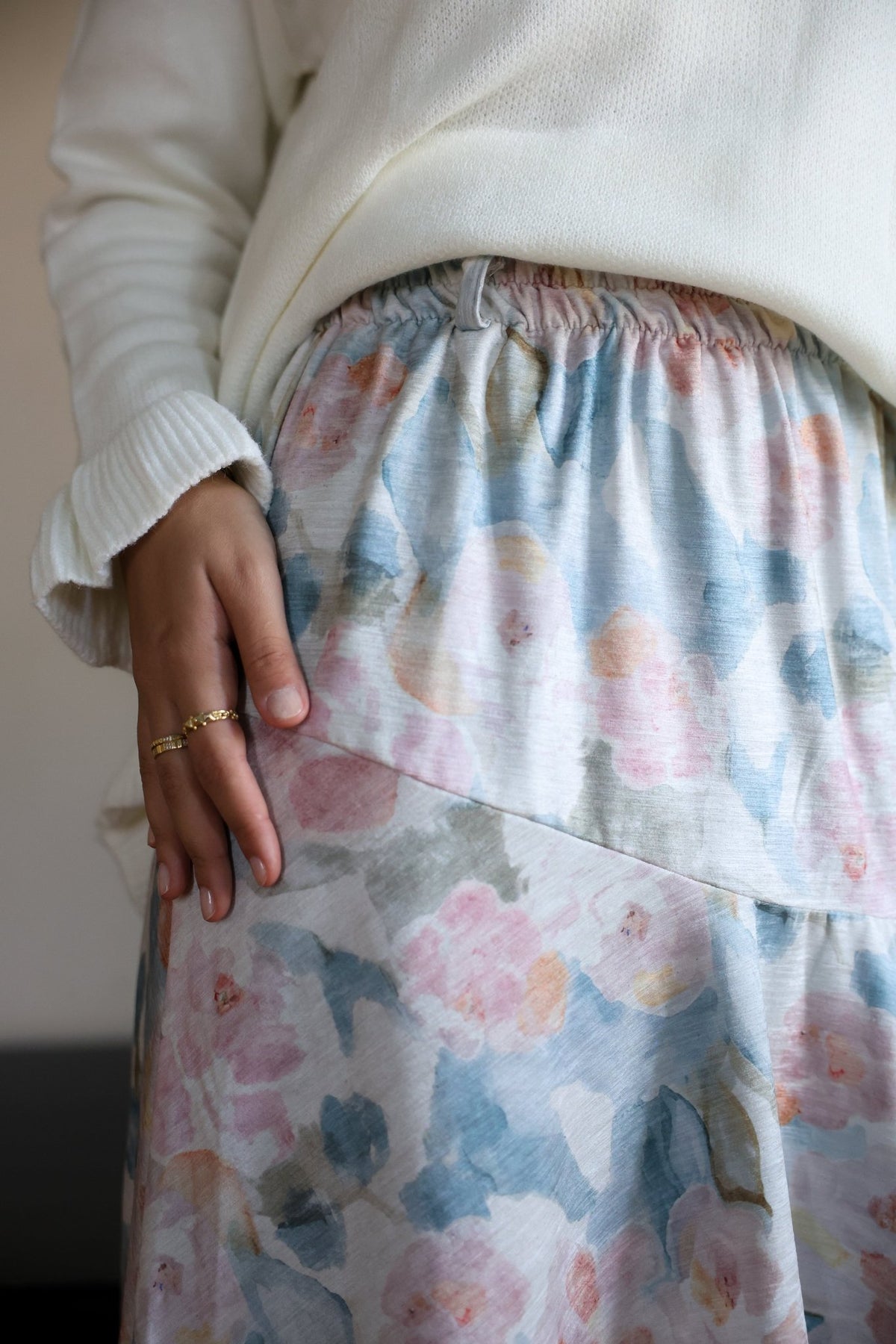 Floral Skirt - ATHWAB