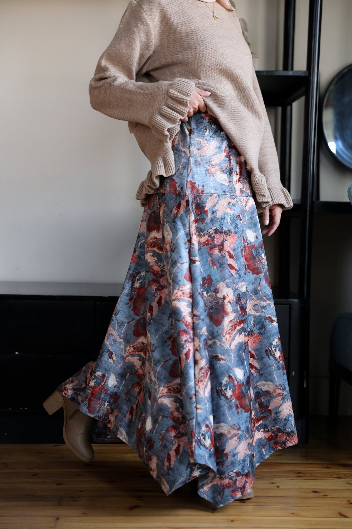 Floral Skirt - ATHWAB
