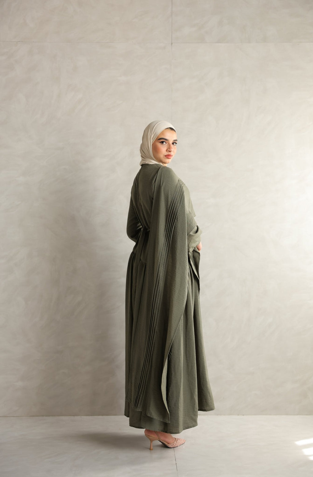 Linen angel dress - ATHWAB
