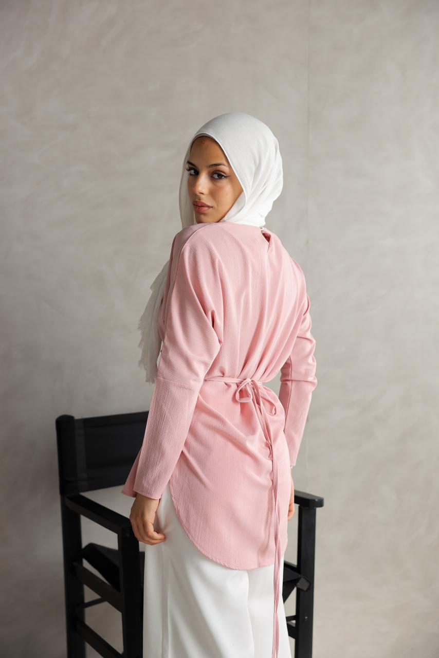Nude allure blouse - ATHWAB