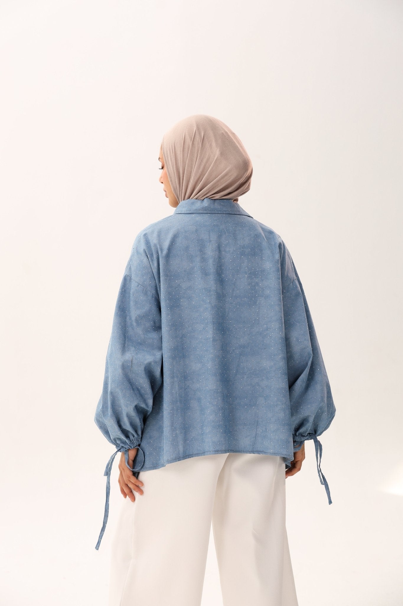 Pearl Denim Shirts - ATHWAB
