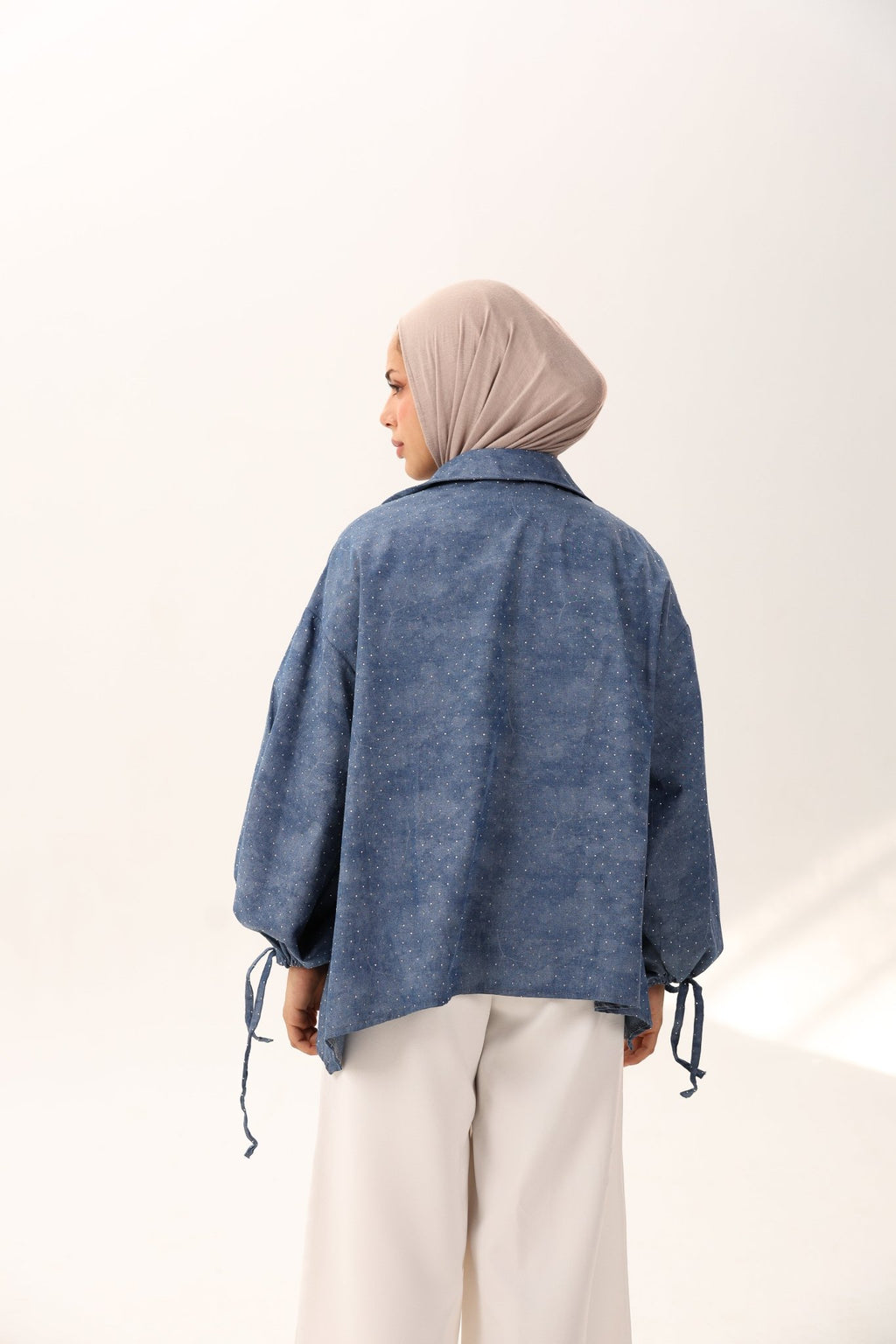 Pearl Denim Shirts - ATHWAB