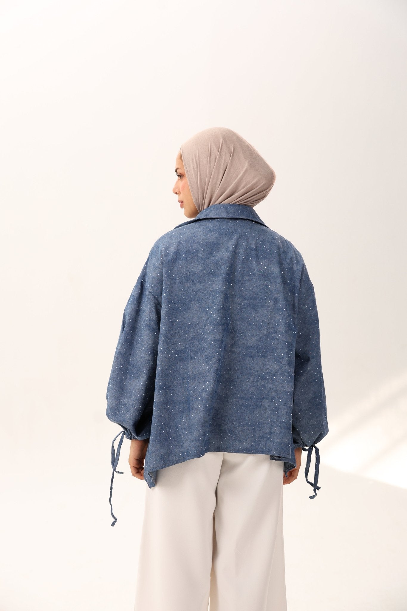 Pearl Denim Shirts - ATHWAB