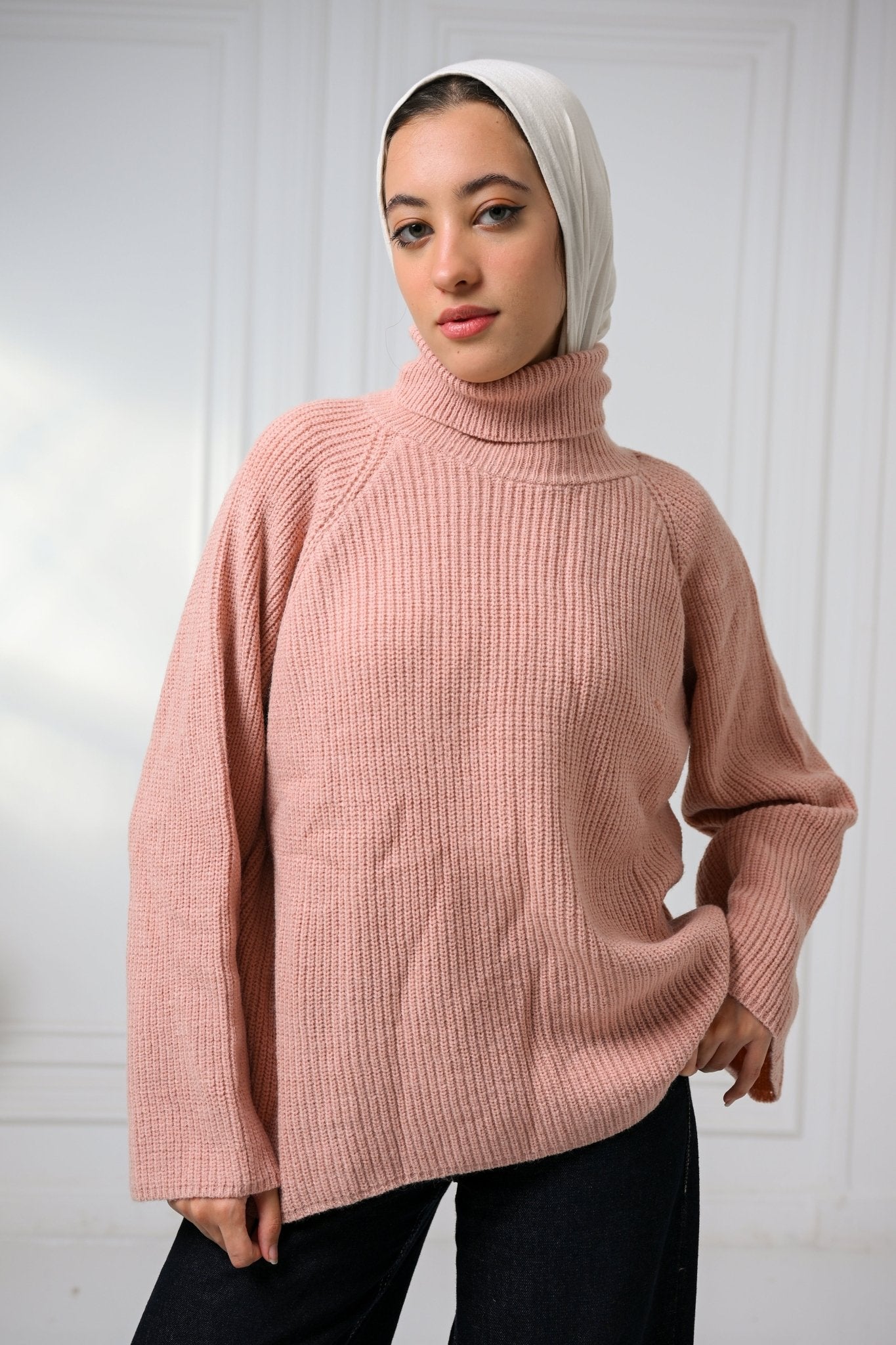 Pink Gentle Glow Sweater - ATHWAB