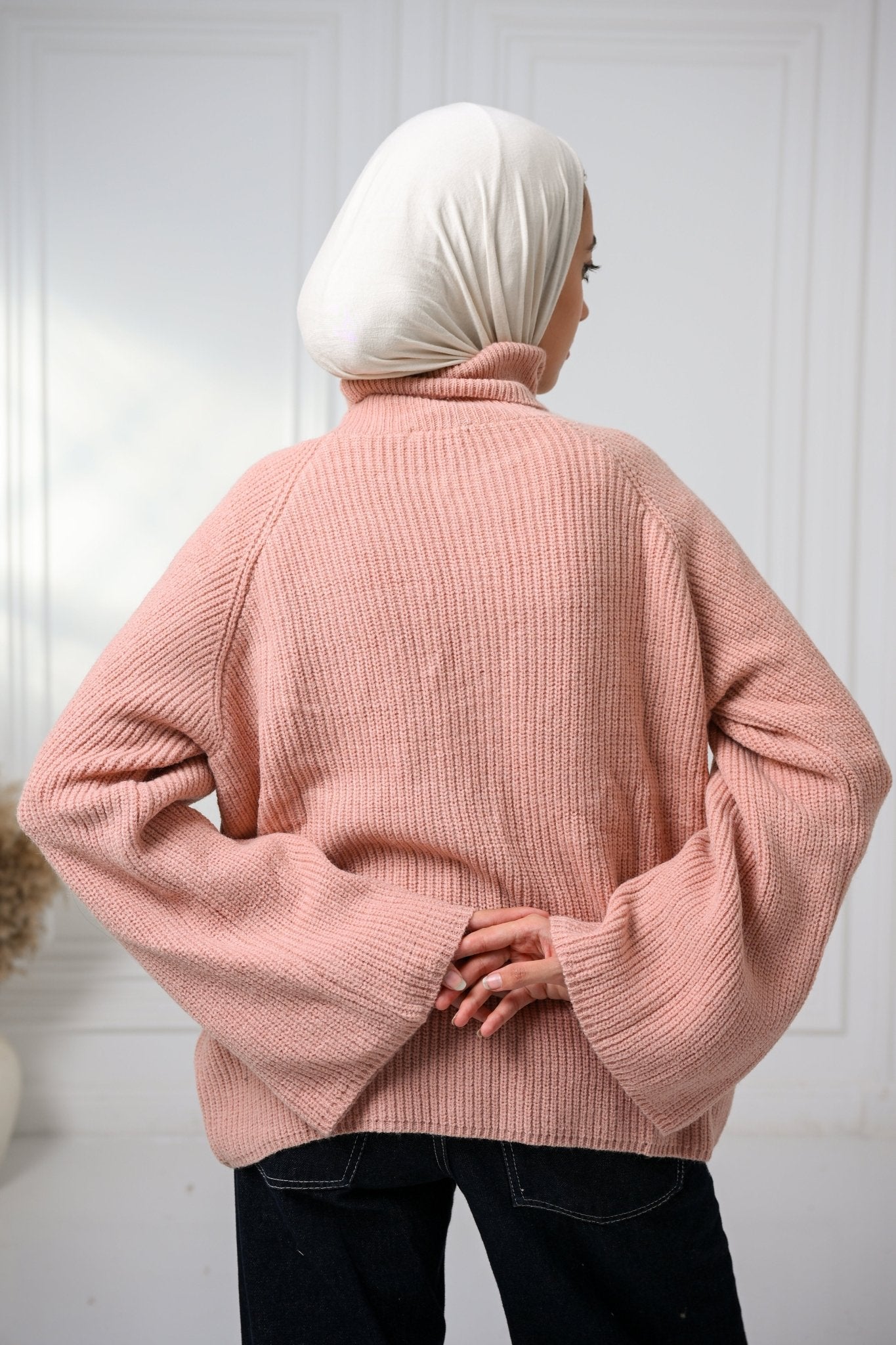 Pink Gentle Glow Sweater - ATHWAB