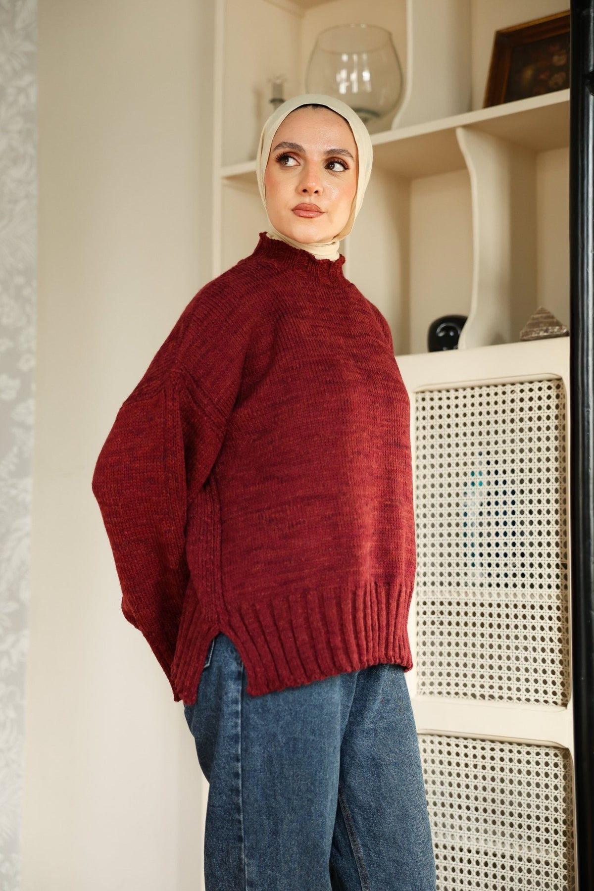 Plain Sweater - ATHWAB